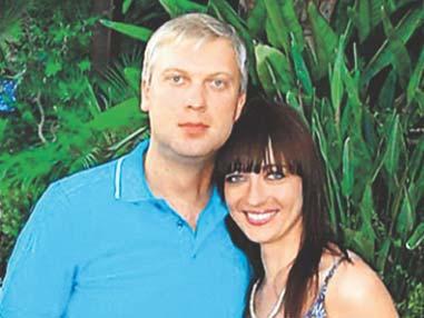 Сергей Светлаков с женой